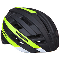 Шлем STG модель HB3-8-C черный/зеленый с встр. фонарем ( Out mold) size S