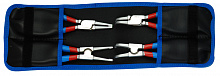 Набор съёмников стопорных колец, 140 (4 предм.), 3-13 мм, в сумке