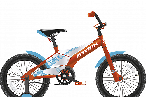 Детский велосипед Stark Tanuki 16 Boy (2022)