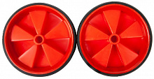 Дополнительное колесо, 110 мм, красный