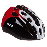 Шлем STG , размер M (52-56 см) Черн/карсн/бел