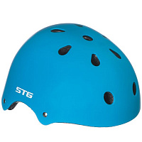 Шлем STG , модель MTV12, размер  XS(48-52)cm синий, с фикс застежкой.