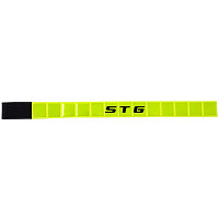 Светоотражатель STG 43444-Y мягкий браслет на липучке.