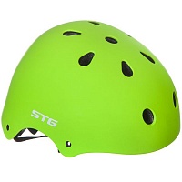 Шлем STG , размер  S(53-55)cm салатовый, с фикс застежкой.
